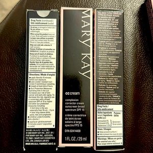 Mary Kay CC cream. Complexion corrector. SPF 15. Deep, very deep, med to deep
